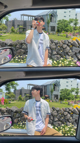 ウィズリーリンガー半袖Tシャツ (3 Colors)