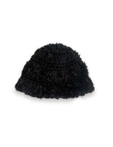  mix fur hat (black)
