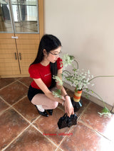 レッドライク半袖Tシャツ