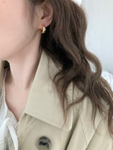 Daily simple earrings(2color)