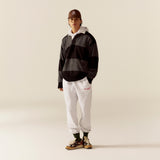 Stranger Classic Fit Striped Polo Knit (Charcoal)