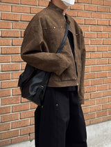 Levi Crack Biker Jacket