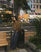 Kenr wide denim pants