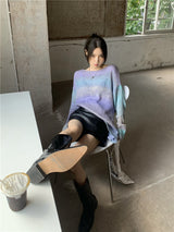 Turtleneck loose fit knitwear