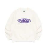 OVAL LOGO SWEATSHIRTS-IVORY