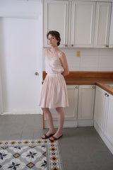 Sleek lace sleeveless_pink