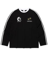 GLOBE FOOTBALL LS TEE BLACK(CV2FSUT552A)