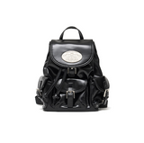 Nostalgia chubby Backpack Leather Black