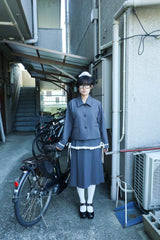 bigribbon jacket(gray)