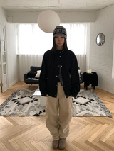 Urban cotton blouson jacket(2color)