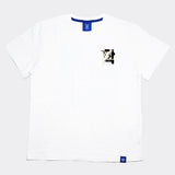 コリアクレーンショートスリーブTシャツ (White)