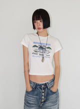 ミッドサマー グラフィック Tシャツ