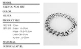 Men's Buckle Bracelet Stainless Steel Chain_CLEF OG No.1 BRC