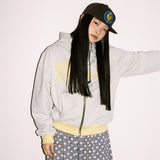 No Stress Hoodie Zip-up - Mint