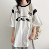 ノーピックラインカラーリング半袖Tシャツ (3 colors) H&L