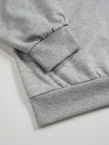 Checker Heart Overfit Sweatshirt