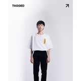 TAGGED - Fundamental Oversized White T-Shirt