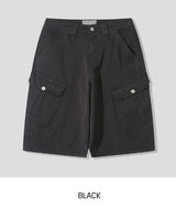 Mute Dyeing Bermuda Cargo Pants