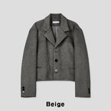 Comel wool crop blazer