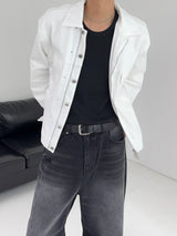 ED Evil Mix Trucker Snap Jacket (2C)