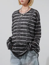 (UNISEX) スマイルチェーンサージカルスチールネックレス