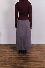 Rivet Pigment Skirt (2color)