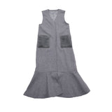Mermaid long gilet (fur)