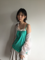 メリ レース ノースリーブ (3color)