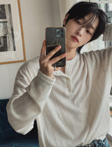 Talo Rib Henley Neck Knit