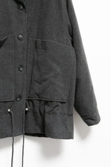stopper high-neck half-coat(2colors)