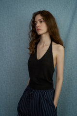 Spring soft cardigan set_black