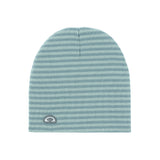 Striped Beanie - Teal