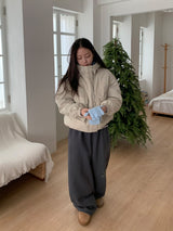 25FW★ [BAONHAUS] トレーニングプリントトレーニングワイドパンツ