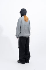 I'm Not Hairy Lettering Knit