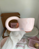 happy mug : baby pink