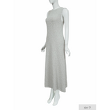 Long knit dress