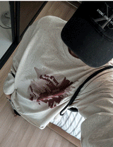 タイムマーガレットロングスリーブTシャツ