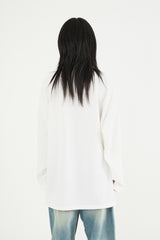 One man work ribbed knit long sleeve
