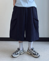 FLIN SIDE PLEAT BERMUDA SWIM PANTS