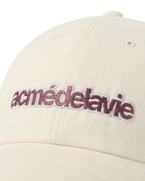 26SS TWO COLOR EMBROIDERY BASIC BALL CAP