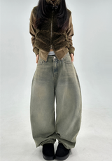 (VELVET + FLEECE♥ BELT POINT♥) - 2カラー