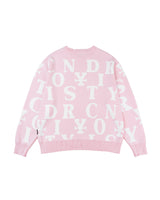 Letters Monogram Knit Sweater