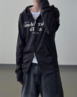 Acro Slim Jersey Zip-Up Hoodie
