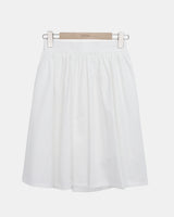 Glen Flare Midi Skirt