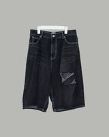 Nikki Damaged Bermuda Pants