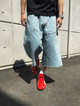 フォイルカーペンターバミューダデニムパンツ 2C