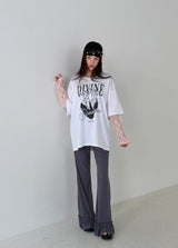 エンジェルレースレイヤードTシャツ