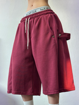 SNAP OVER BASIC BERMUDA PANTS 🩵💕🧸🤎8COLOR