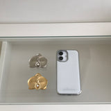 silver stripe phone case (epoxy bumper)