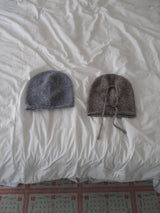 string knit beanie
